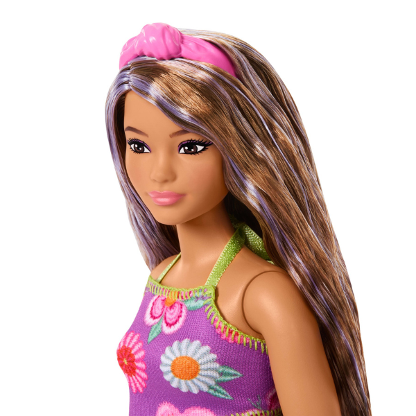 Кукла Barbie «Модница в цветочном наряде»