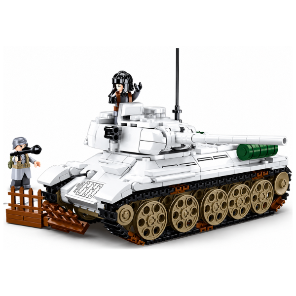 Конструктор “Танк T-34/85 из Битвы за Будапешт”, 518 элем.