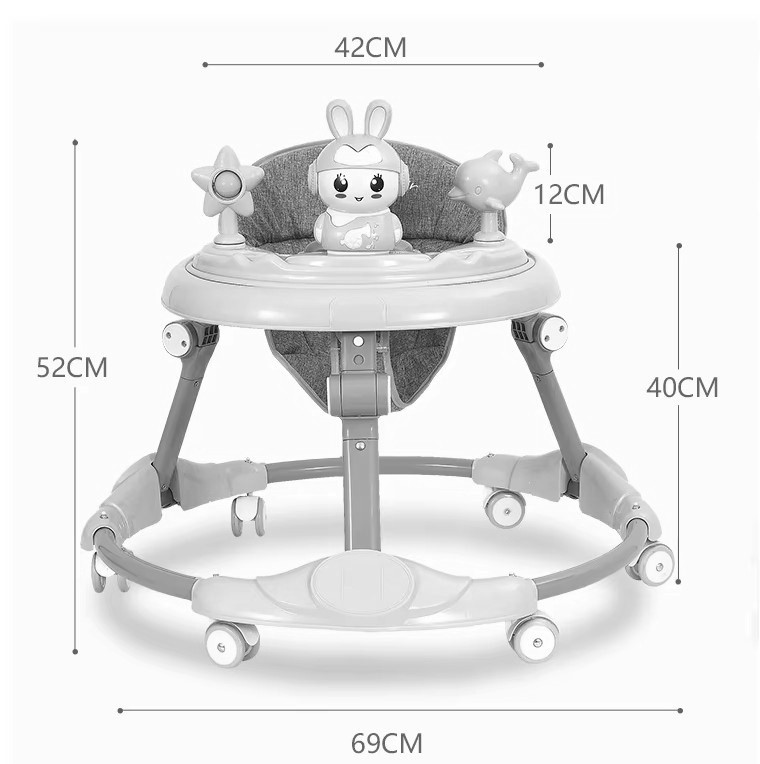 Ходунки 4Play Babywalker AT78 Pink