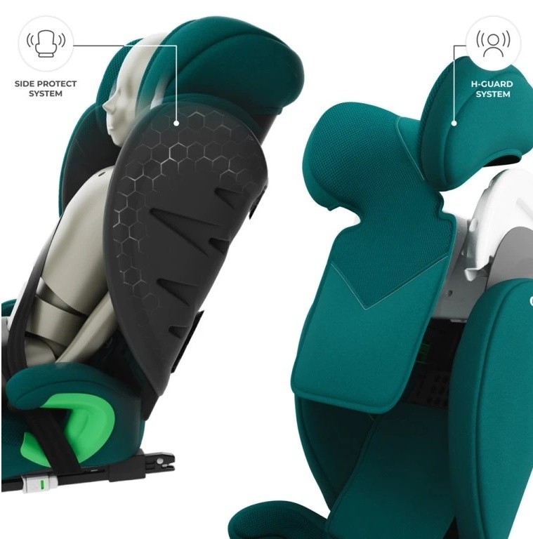 Детское автокресло Kinderkraft Junior Fix 2 Plus i-Size Green (KCJUFI20GREPL0N)