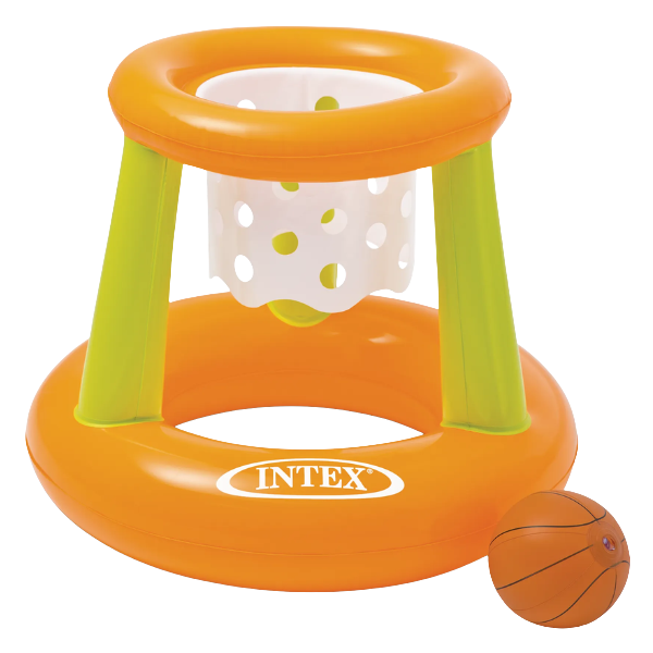 INTEX Набор для игры на воде «Баскетбол» 67х55 см, корзина и мяч, 3+