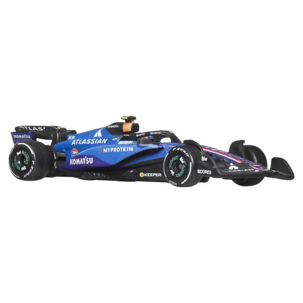 Коллекционная машинка Hot Wheels Premium Formula 1 Atlassian Williams Racing №23, 1:64