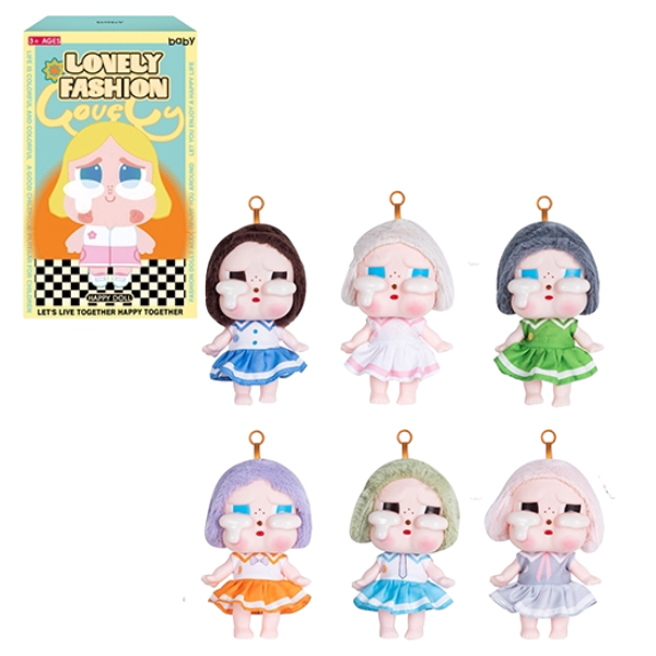 Фигурка CRYBABY — Серия «Lovely Fashion», 12 см