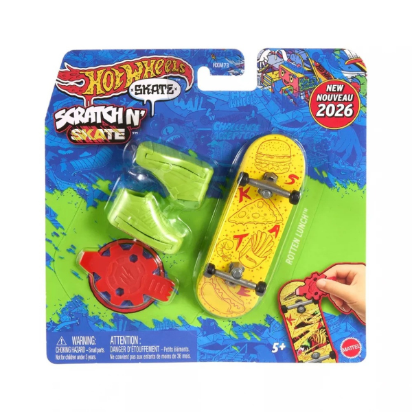 Hot Wheels Фингерборды «Scratch N’ Skate», в асс.