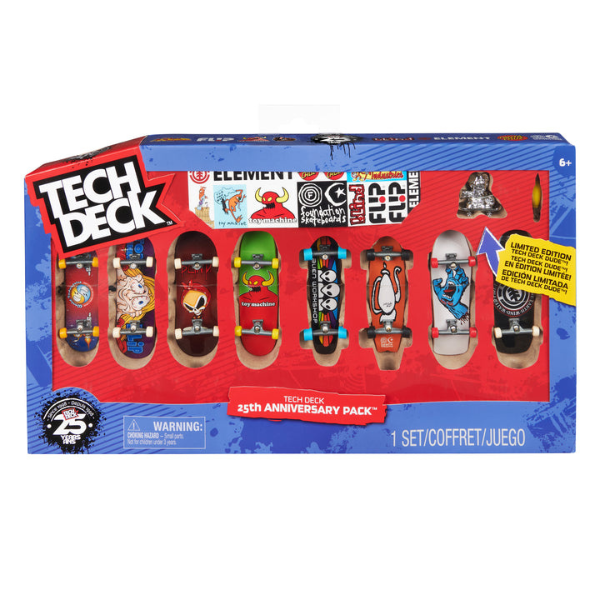 Игровой набор «Tech Deck, 25th Anniversary Fingerboard»