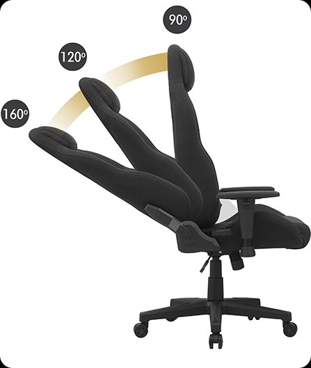 Геймерское кресло Sense7 Vanguard Fabric Black