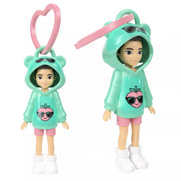 Мини-кукла «Polly Pocket» с брелком, в асс.