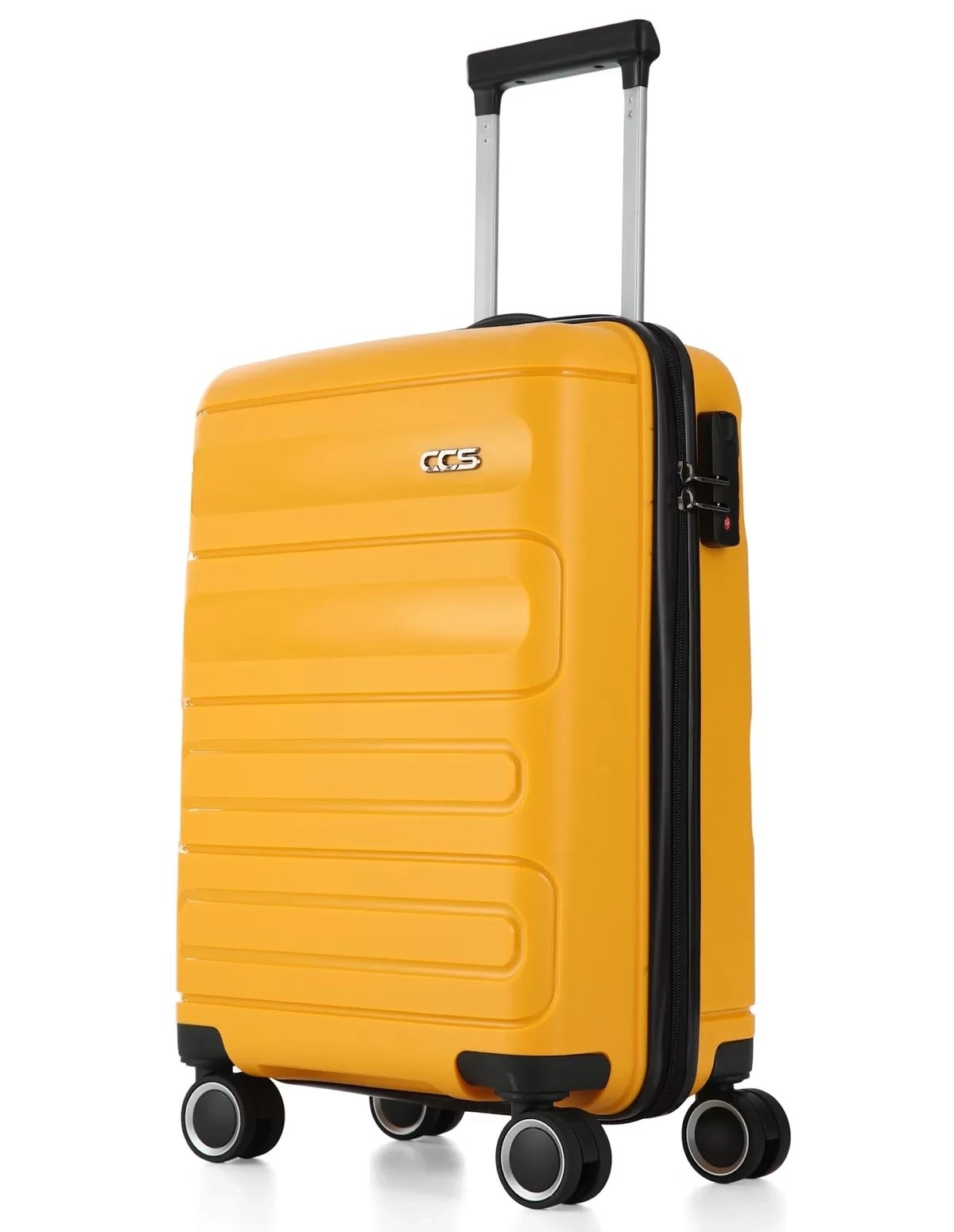 Чемодан CCS 5225 M Yellow