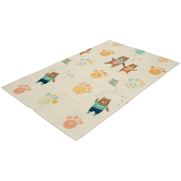 Двухсторонний игровой — развивающий коврик из пенопласта (алфавит), 180 x 120 x 1 см