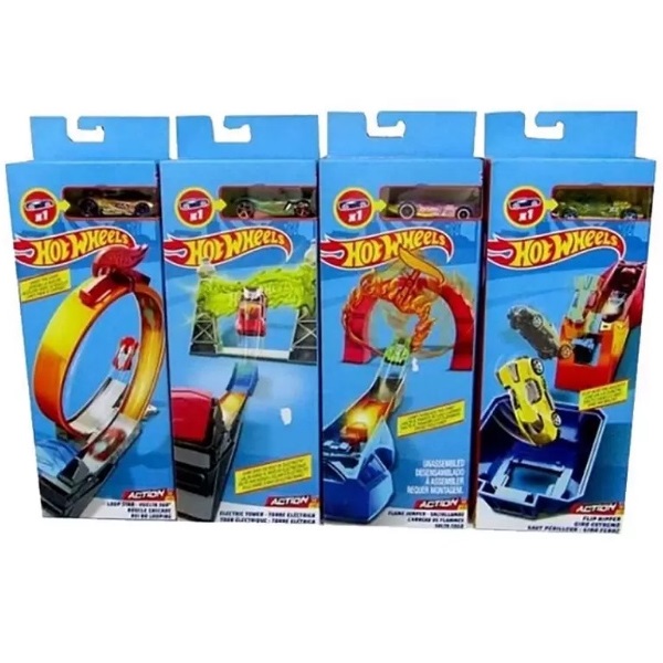 Hot Wheels конструктор трасс «Гонка ралли» в ассортименте