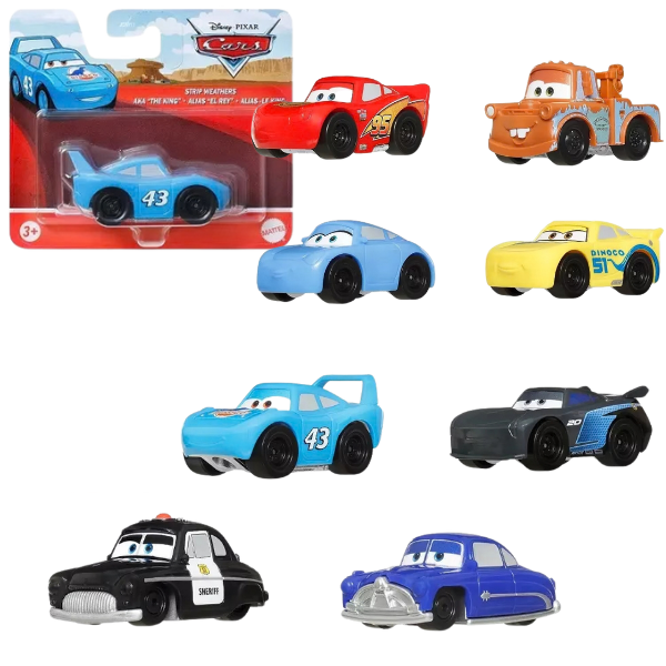 Набор машинок из мультфильма «Тачки» Value Die Cast 1:55 (acc.)