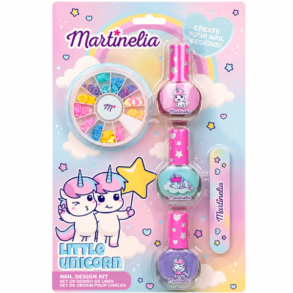 Martinelia Набор для ногтей «Маленький единорог», 5 элем.