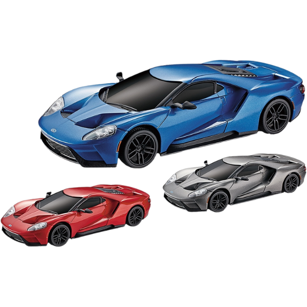 FORD GT 1:24 на пульте управления, с тонированными стеклами, 3 цвета