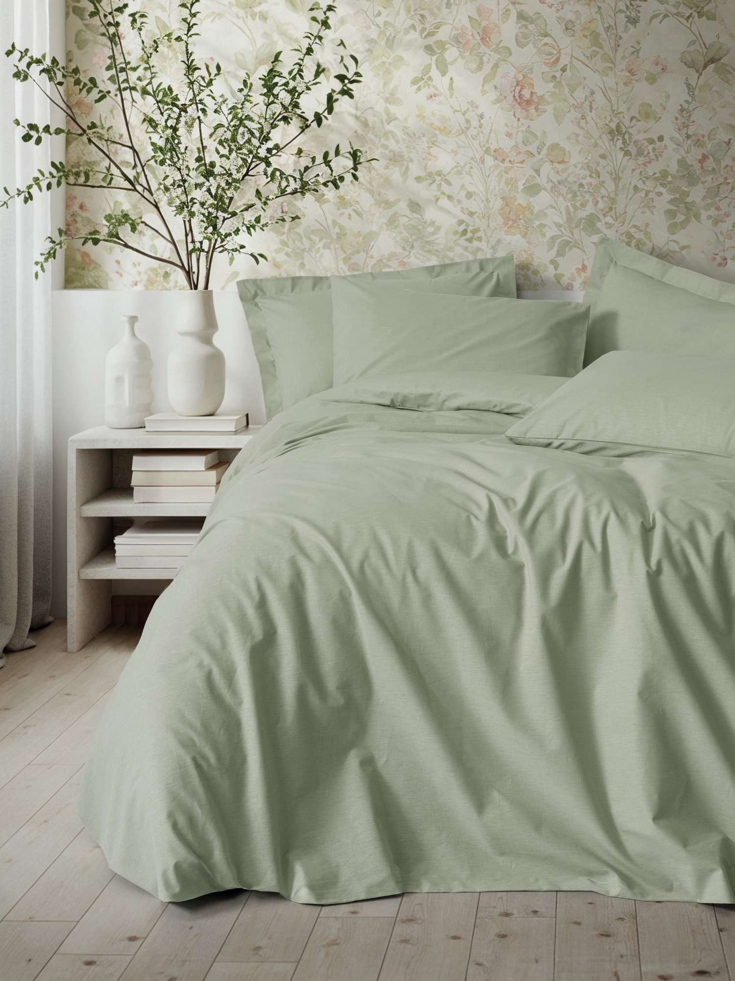 Постельное бельё Cotton Box Plain Sage