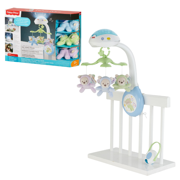 Fisher-Price Мобиль с пультом управления Сон бабочки