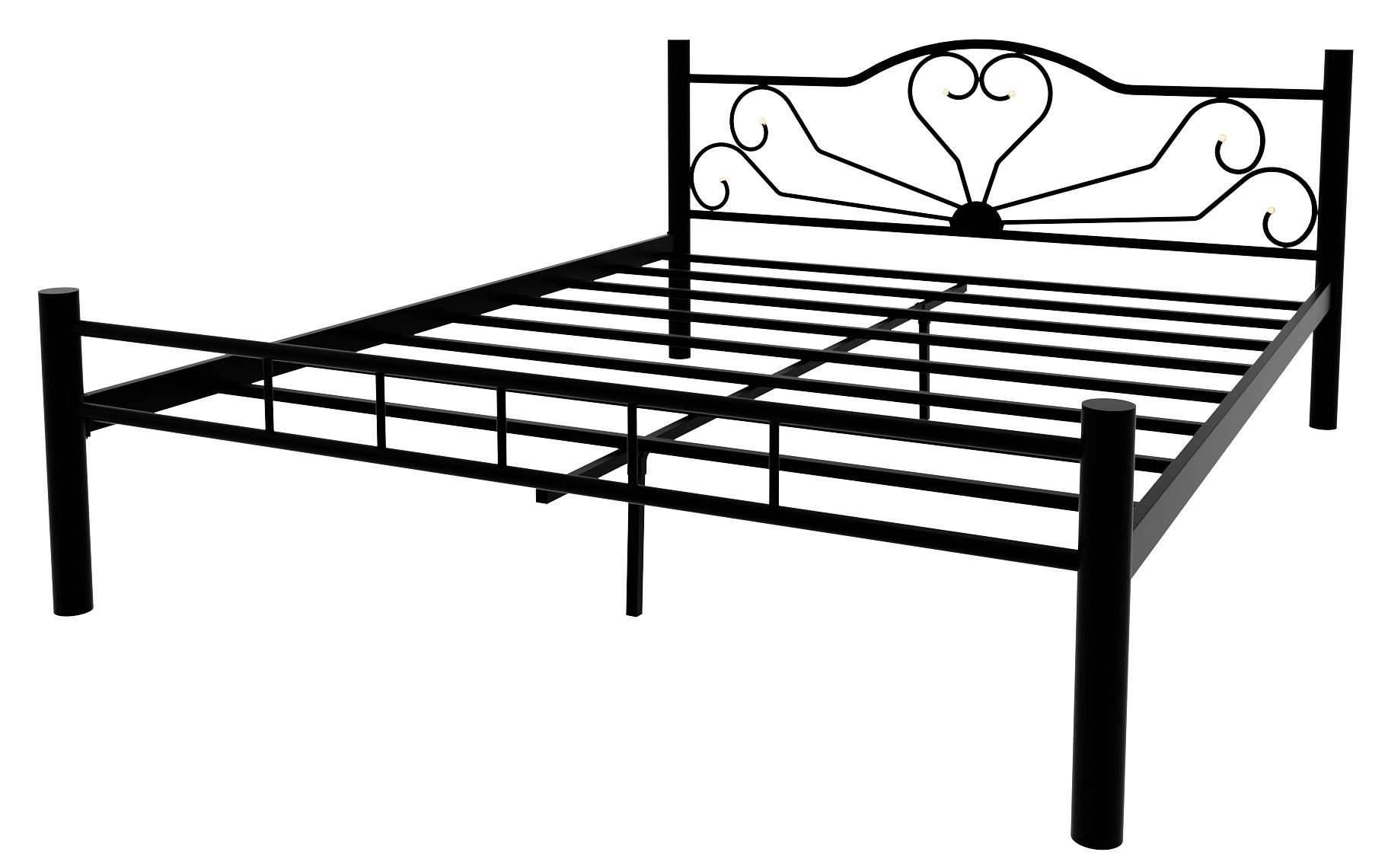 Кровать Evger K-50 160x200cm Black